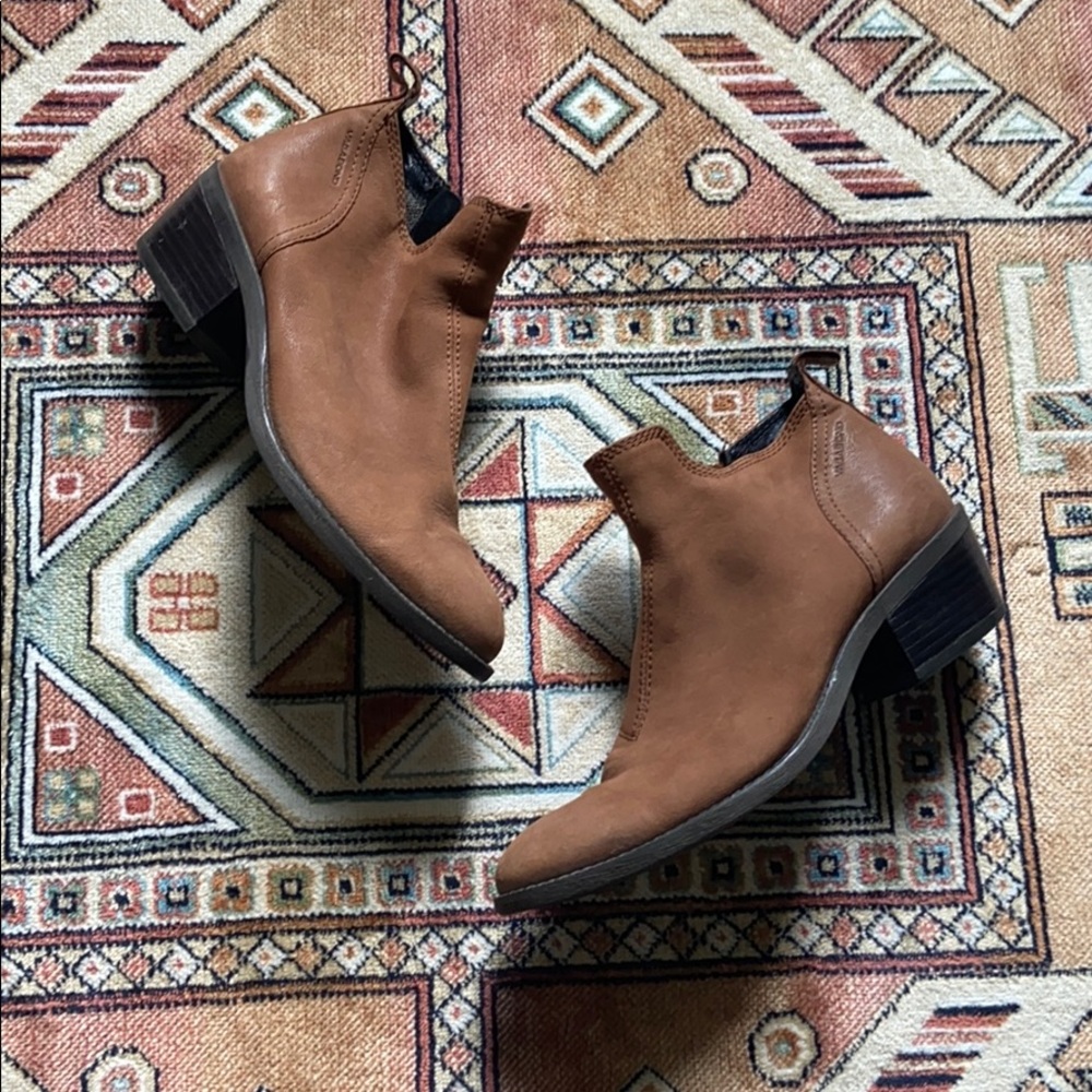 Vagabond Leather Ankle Boots